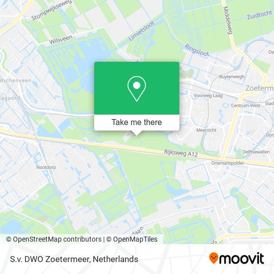 S.v. DWO Zoetermeer map