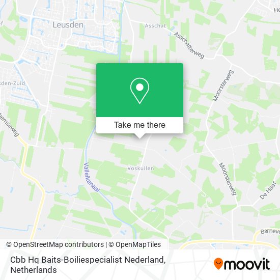 Cbb Hq Baits-Boiliespecialist Nederland, Langesteeg 13 map