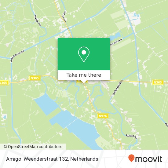 Amigo, Weenderstraat 132 map
