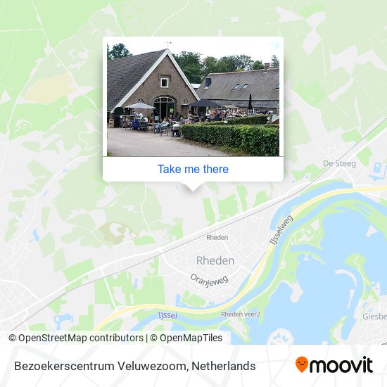 Bezoekerscentrum Veluwezoom Karte