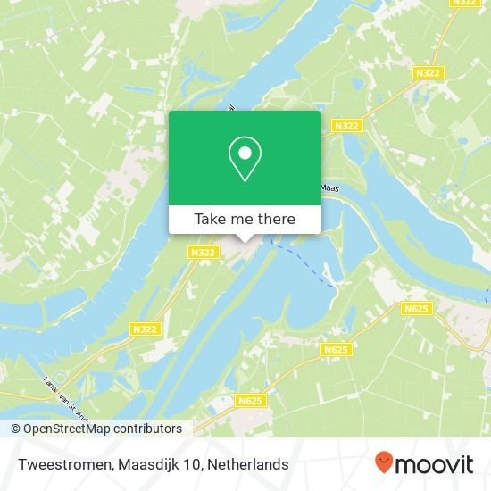 Tweestromen, Maasdijk 10 map