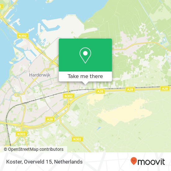 Koster, Overveld 15 map