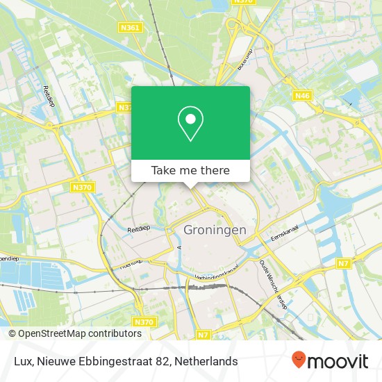 Lux, Nieuwe Ebbingestraat 82 map