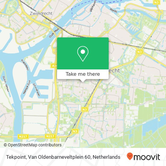 Tekpoint, Van Oldenbarneveltplein 60 Karte