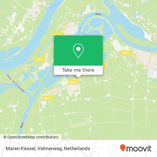 Maren-Kessel, Velmerweg Karte