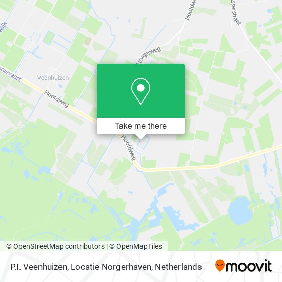 P.I. Veenhuizen, Locatie Norgerhaven map