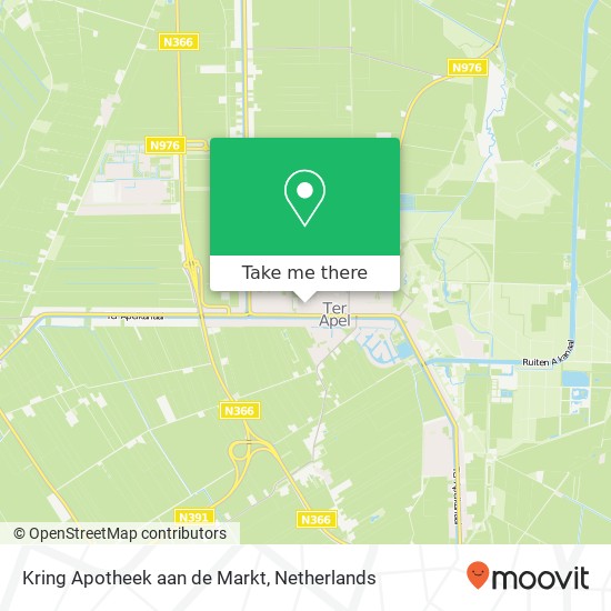 Kring Apotheek aan de Markt map