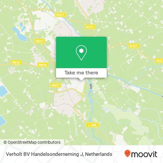 Verholt BV Handelsonderneming J map