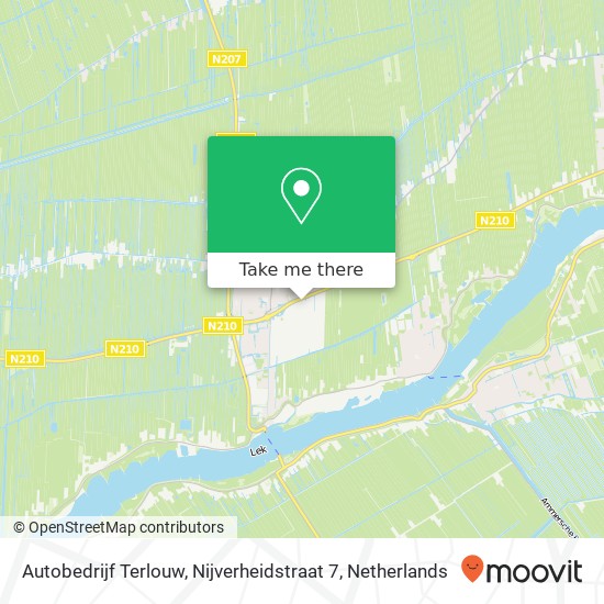 Autobedrijf Terlouw, Nijverheidstraat 7 map