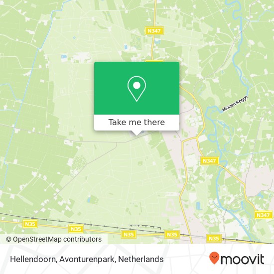 Hellendoorn, Avonturenpark Karte