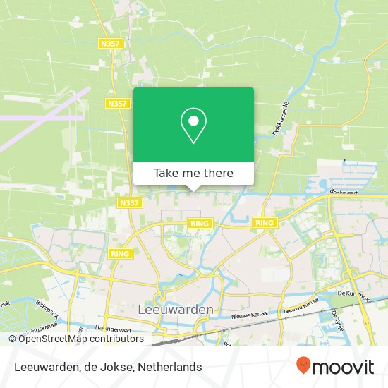 Leeuwarden, de Jokse map