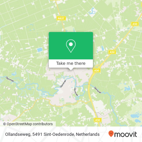 Ollandseweg, 5491 Sint-Oedenrode map