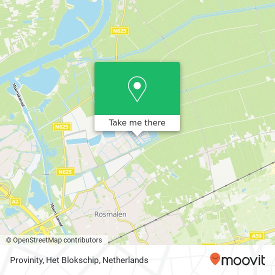 Provinity, Het Blokschip map