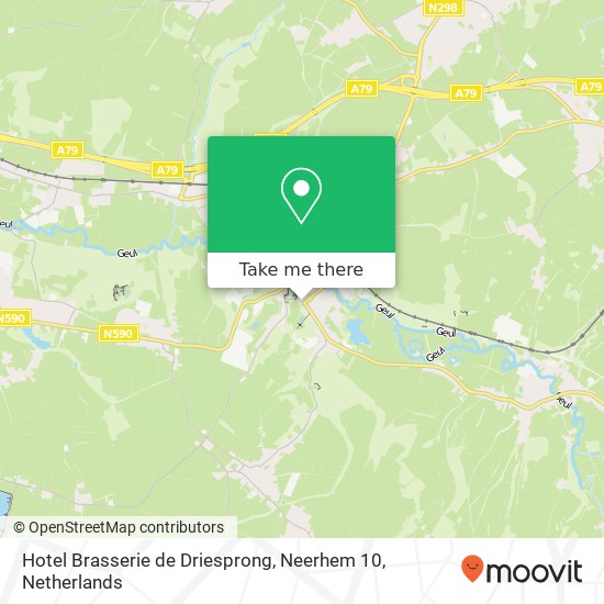 Hotel Brasserie de Driesprong, Neerhem 10 map