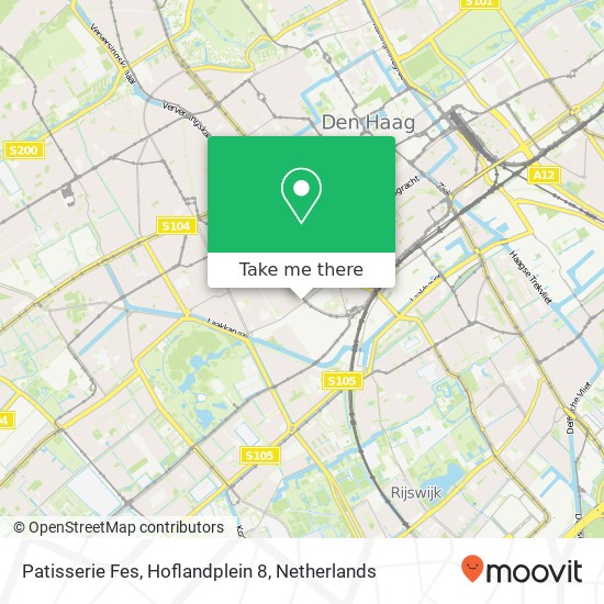 Patisserie Fes, Hoflandplein 8 map