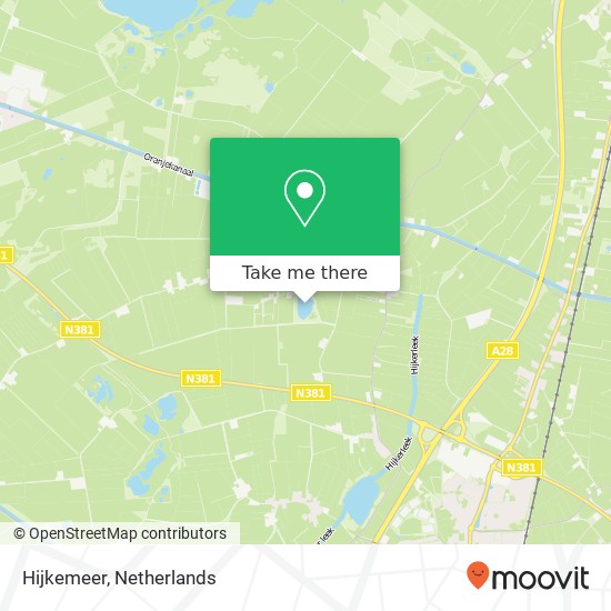 Hijkemeer map