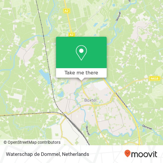 Waterschap de Dommel Karte