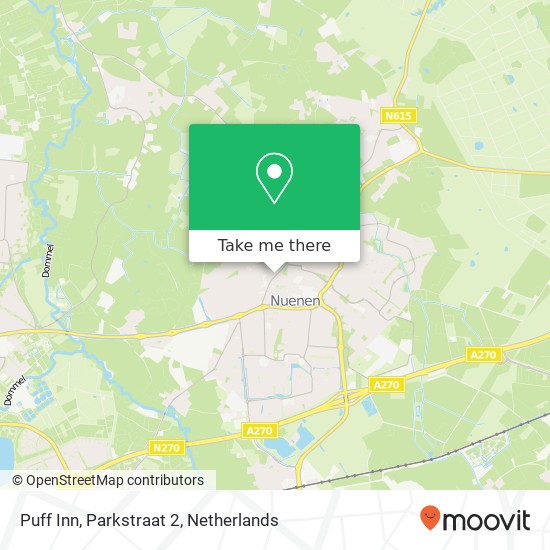 Puff Inn, Parkstraat 2 map