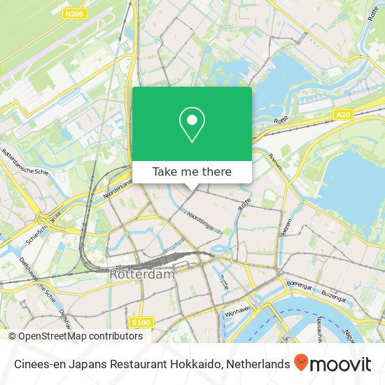 Cinees-en Japans Restaurant Hokkaido map
