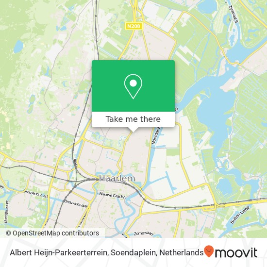 Albert Heijn-Parkeerterrein, Soendaplein Karte