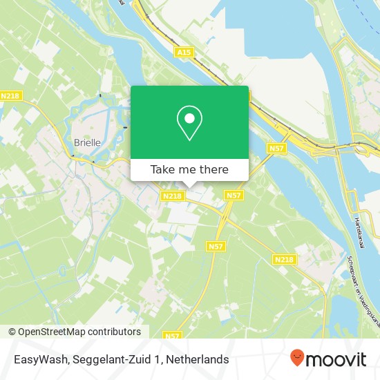 EasyWash, Seggelant-Zuid 1 map