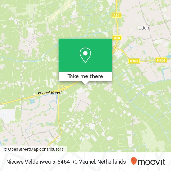 Nieuwe Veldenweg 5, 5464 RC Veghel map