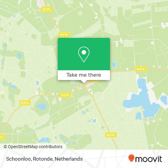 Schoonloo, Rotonde map