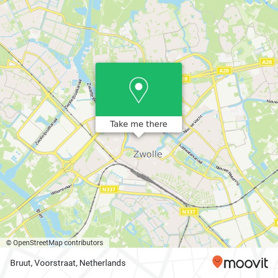 Bruut, Voorstraat map