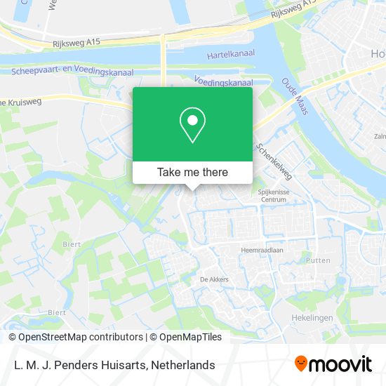 L. M. J. Penders Huisarts map