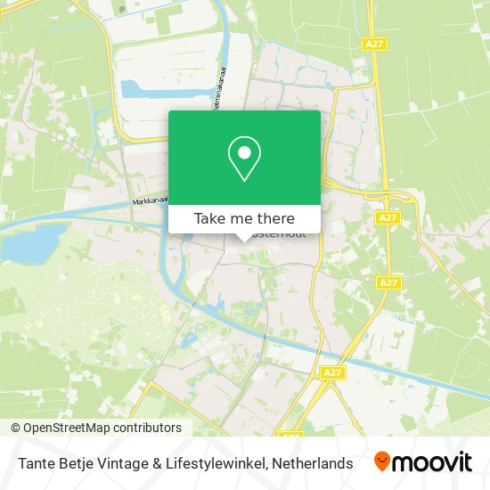 Tante Betje Vintage & Lifestylewinkel map