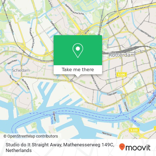 Studio do It Straight Away, Mathenesserweg 149C map