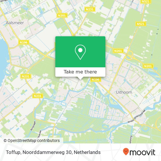 Toffup, Noorddammerweg 30 map