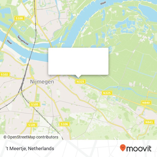 't Meertje map