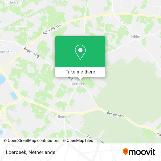 Loerbeek map