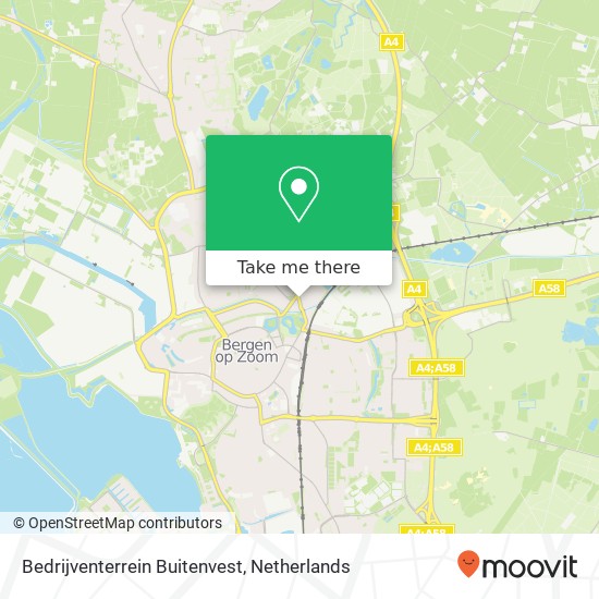 Bedrijventerrein Buitenvest map