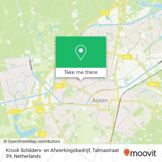 Krook Schilders- en Afwerkingsbedrijf, Talmastraat 99 map