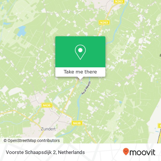 Voorste Schaapsdijk 2 map