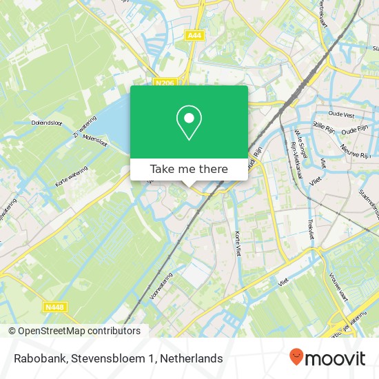 Rabobank, Stevensbloem 1 map