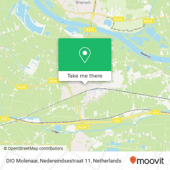 DIO Molenaar, Nedereindsestraat 11 map