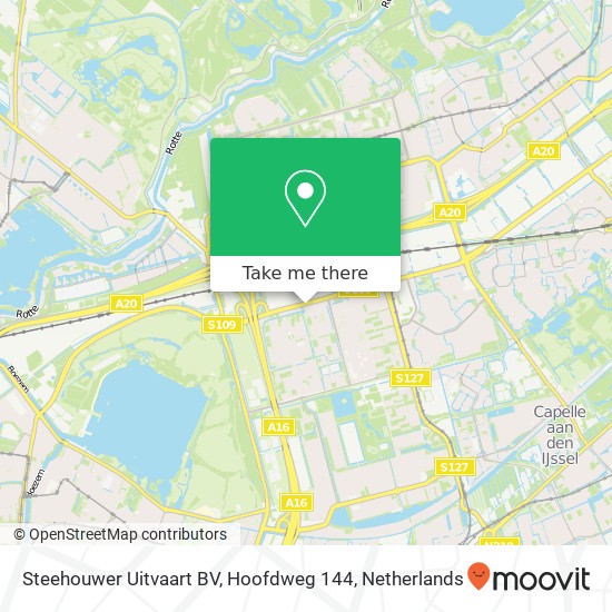 Steehouwer Uitvaart BV, Hoofdweg 144 map
