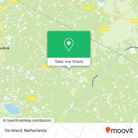 De Wierd map