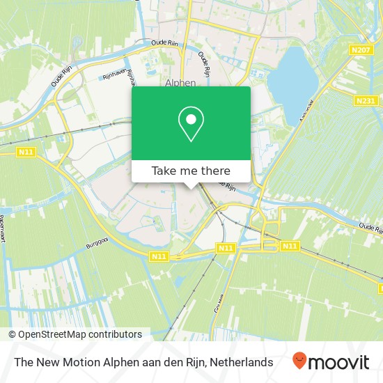 The New Motion Alphen aan den Rijn Karte