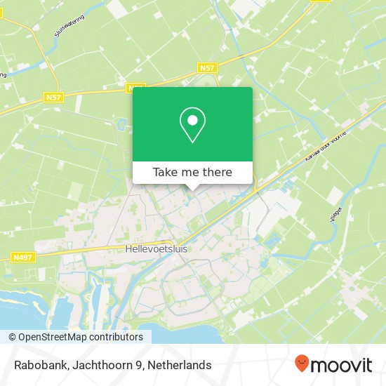 Rabobank, Jachthoorn 9 map