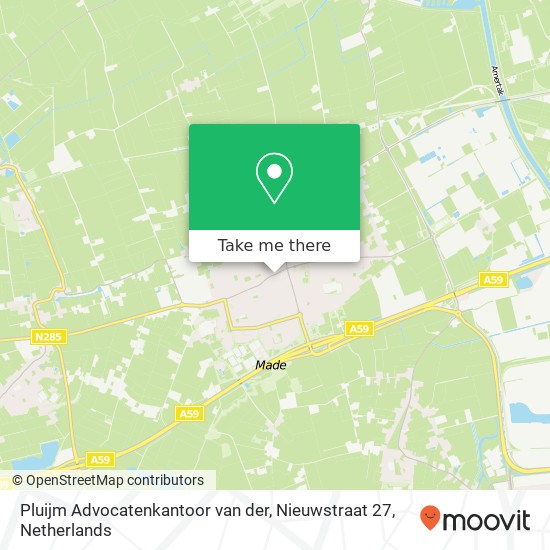 Pluijm Advocatenkantoor van der, Nieuwstraat 27 map