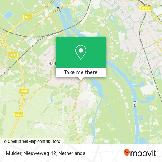 Mulder, Nieuweweg 42 map