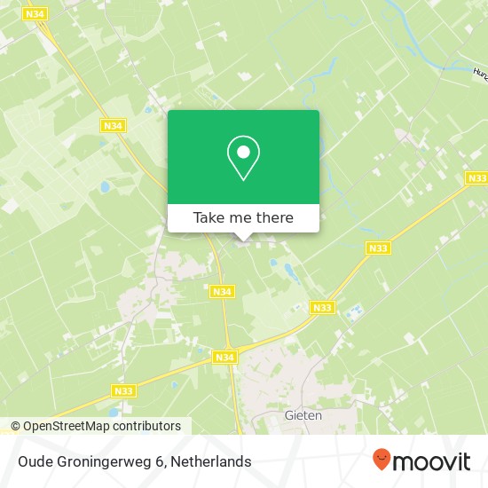 Oude Groningerweg 6, 9463 TM Eext map