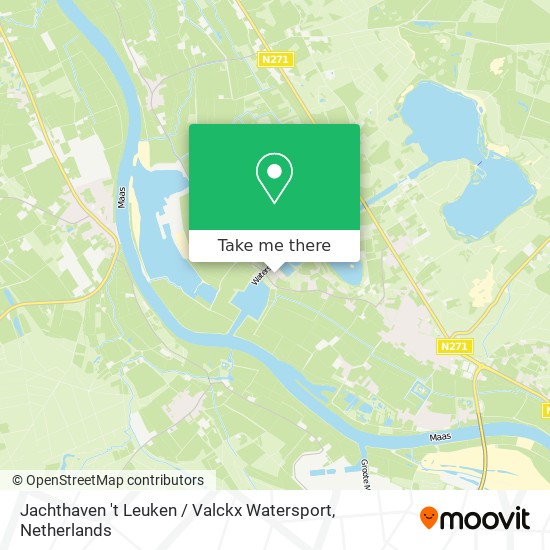Jachthaven 't Leuken / Valckx Watersport map