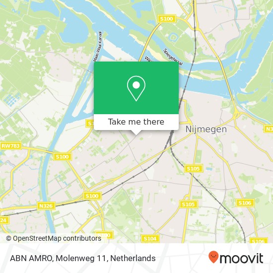 ABN AMRO, Molenweg 11 map