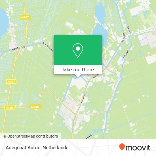 Adequaat Auto's map