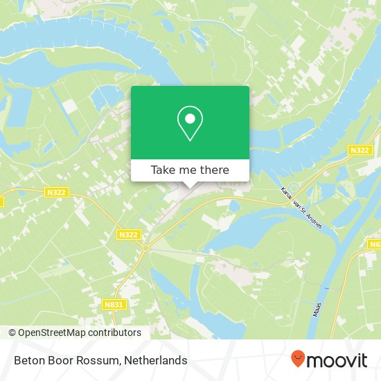 Beton Boor Rossum map